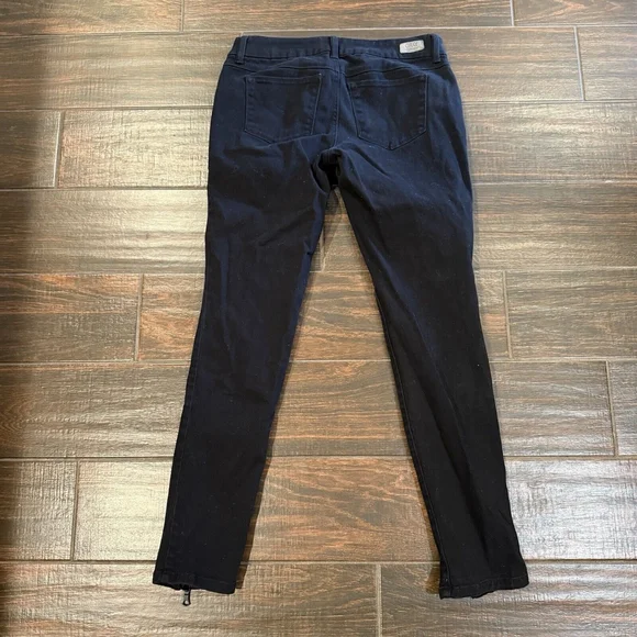 Gray by Saks Fifth Avenue Womens Super Skinny Jeans Zippers Size 6 - Picture 3 of 8